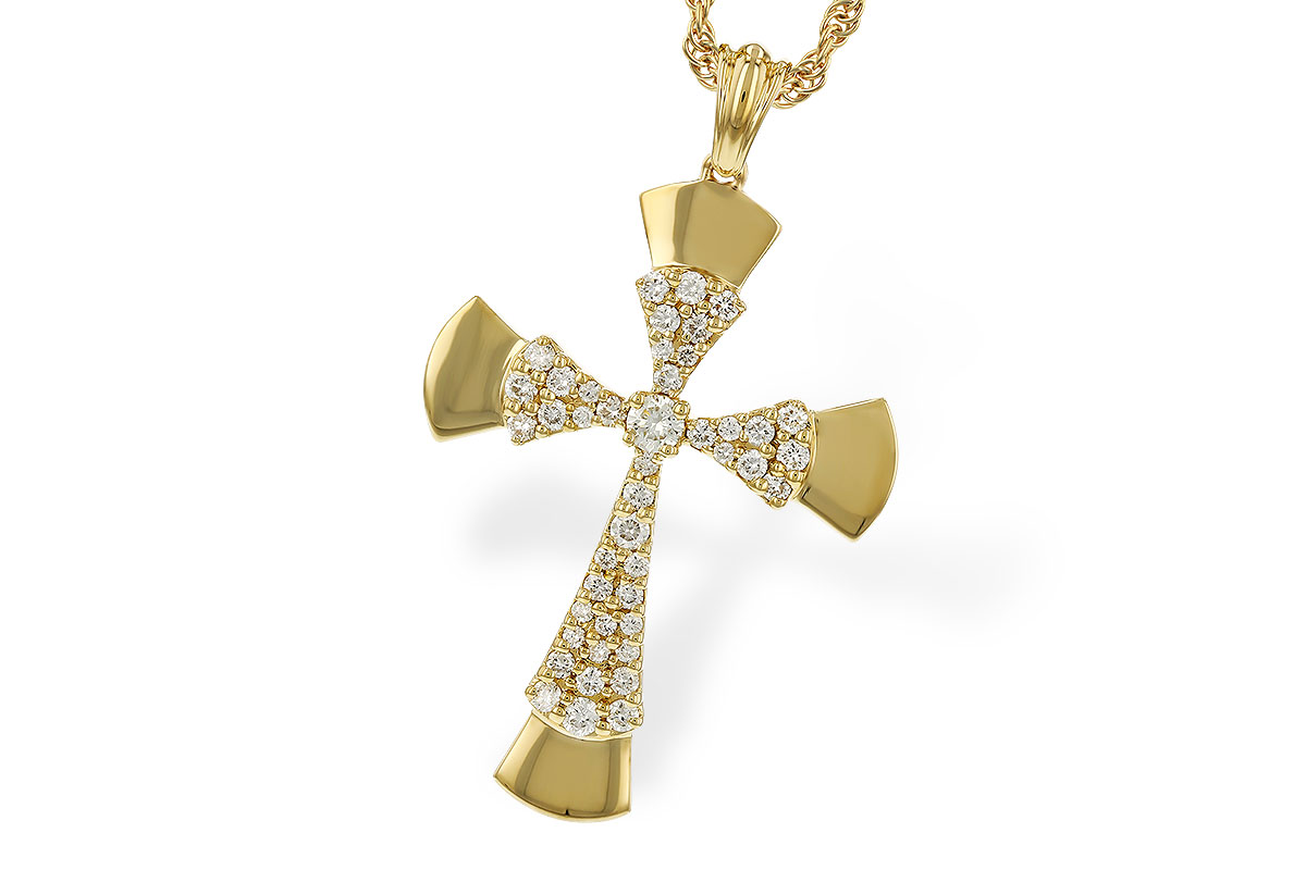 F311-16044: NECKLACE .36 TW