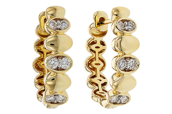 F311-17898: EARRINGS .36 TW
