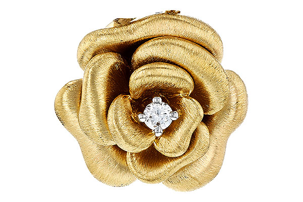 F312-00616: PENDANT .03CT (LARGE FLOWER PENDANT FROM B312-00608)