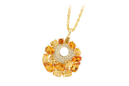 G223-84234: NECK 2.85 MULTI-COLOR 3.06 TGW