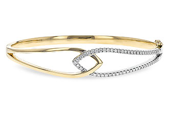 G225-71534: BANGLE BRACELET .50 TW