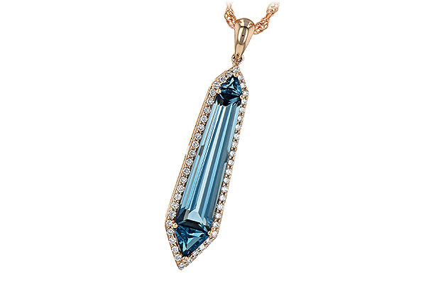 G226-55153: NECK 3.47 LONDON BLUE TOPAZ 3.70 TGW