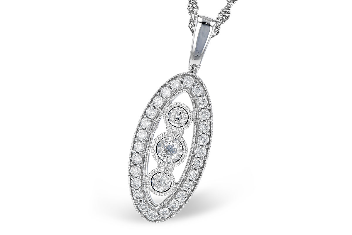 G309-28807: NECKLACE .34 TW