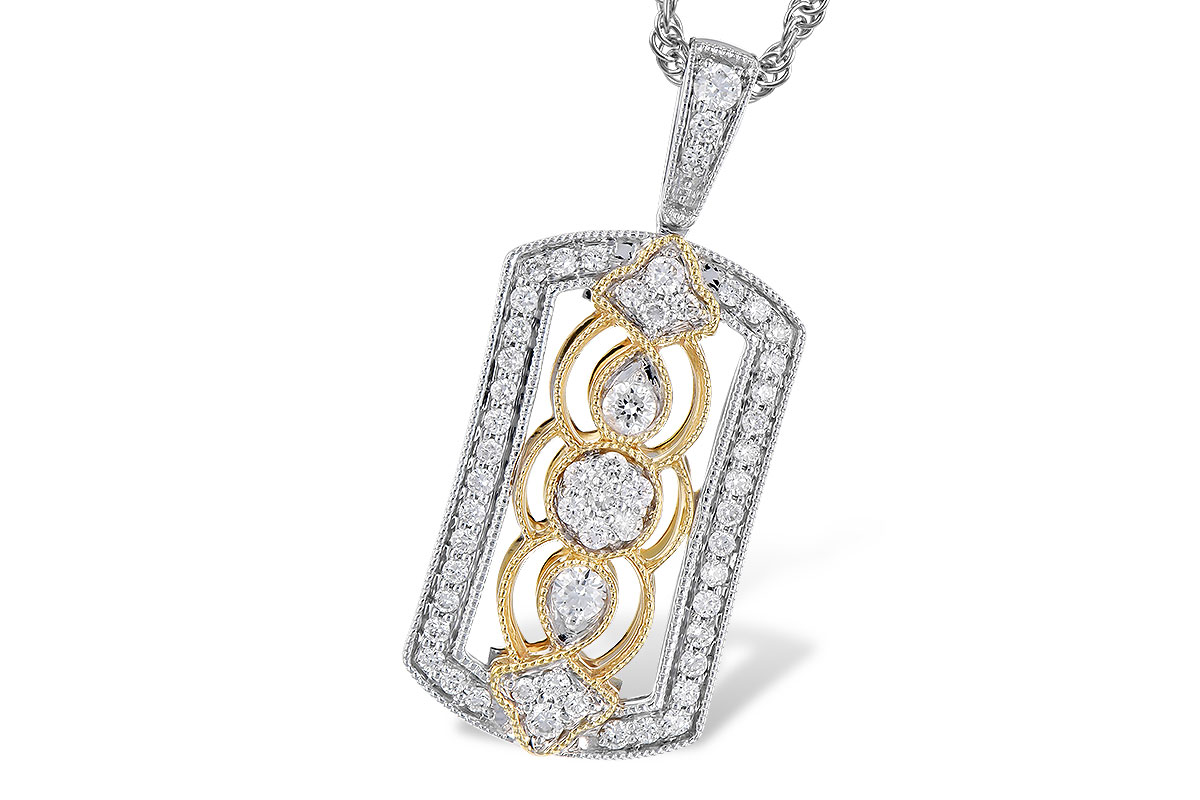 G309-33353: NECKLACE .33 TW