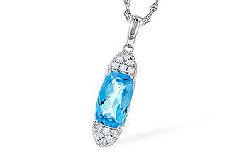 G310-18762: NECK 2.02 BLUE TOPAZ 2.12 TGW