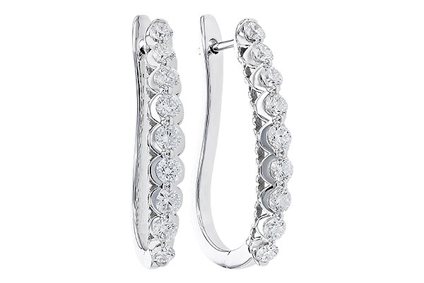 G310-21480: EARRINGS 2.00 TW