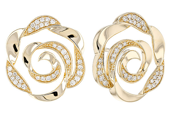 G310-21489: EARRINGS .25 TW