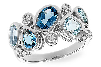 G310-24189: LDS RG 2.57 BLUE TOPAZ TW 2.75 TGW