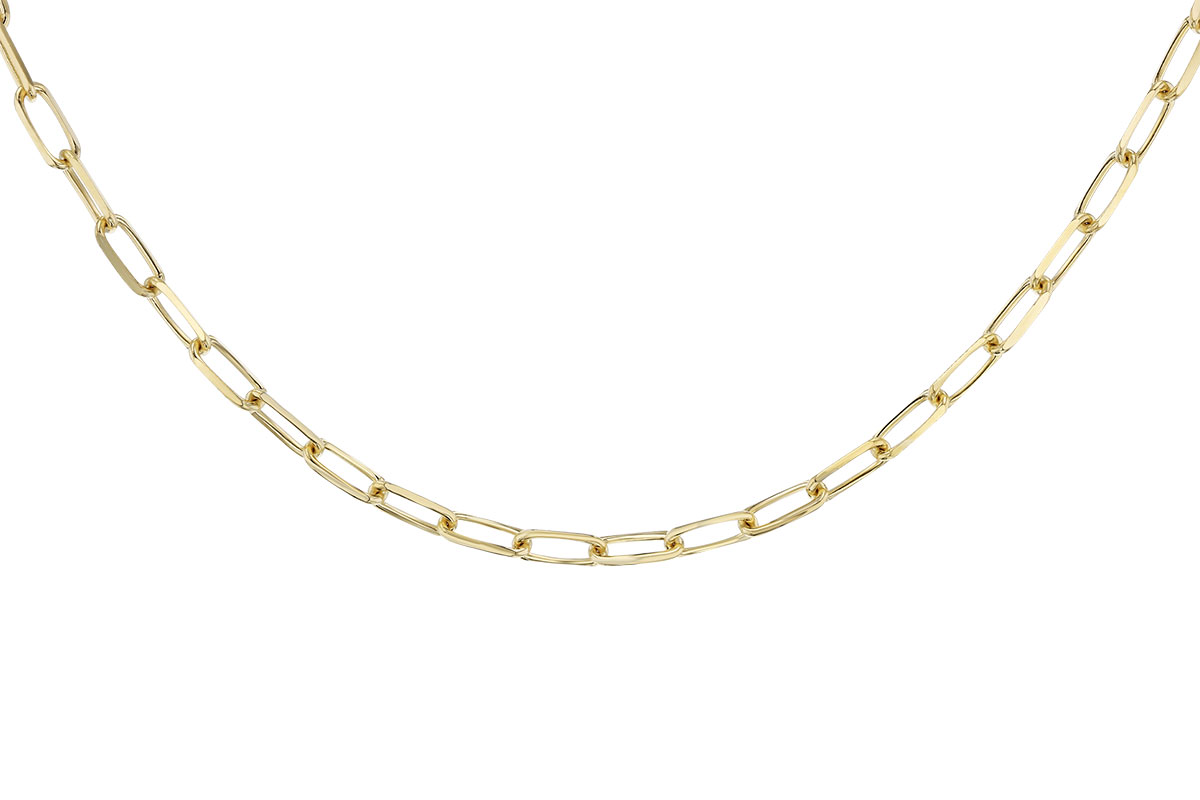G310-24234: PAPERCLIP LG (18IN, 4.0MM, 14KT, LOBSTER CLASP)
