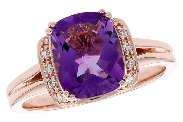 G310-25134: LDS RG 2.33 AMETHYST 2.42 TGW (10x8MM AMY)