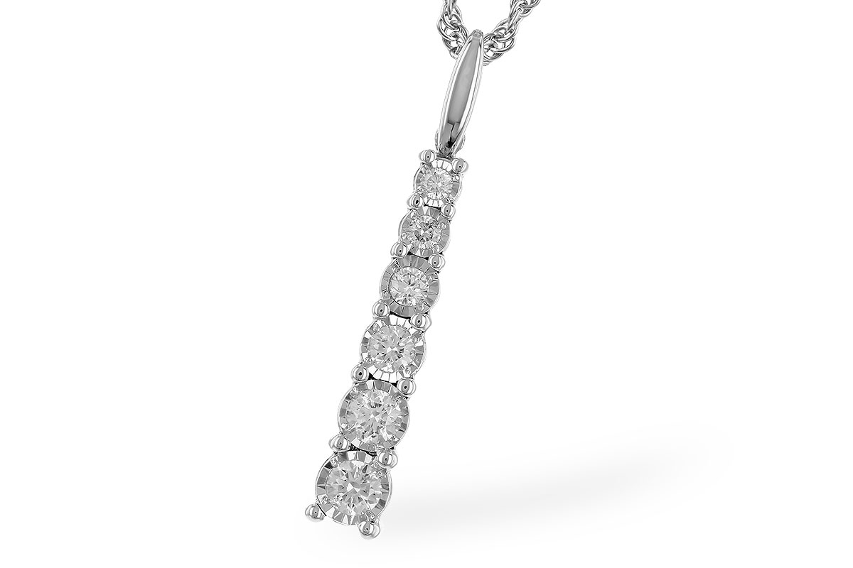 G310-26925: NECKLACE .25 TW