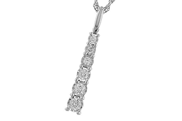 G310-26925: NECKLACE .25 TW
