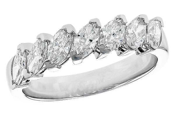 G311-09689: LDS DIA WED RG 1.00 TW (7 MARQUISE)