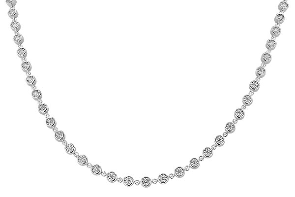 G311-09698: NECKLACE 3.40 TW (18")
