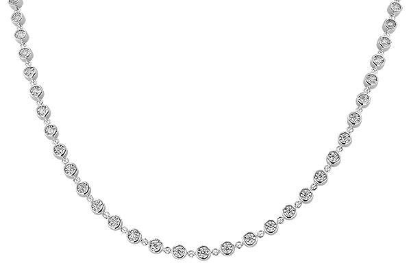 G311-09698: NECKLACE 3.40 TW (18")
