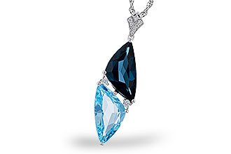 G311-11507: NECK 6.87 BLUE TOPAZ 6.97 TGW