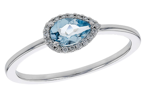 G311-11516: LDS RG .36 AQUA .42 TGW (6x4MM AQ)