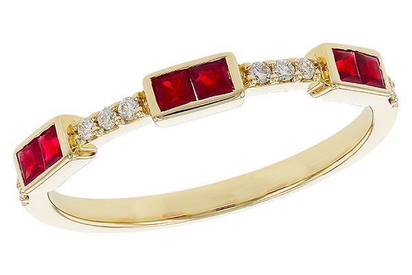 G311-14189: LDS WED RG .34 RUBY .41 TGW