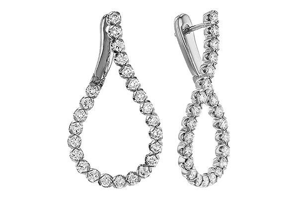 G311-16062: EARRINGS 2.00 TW