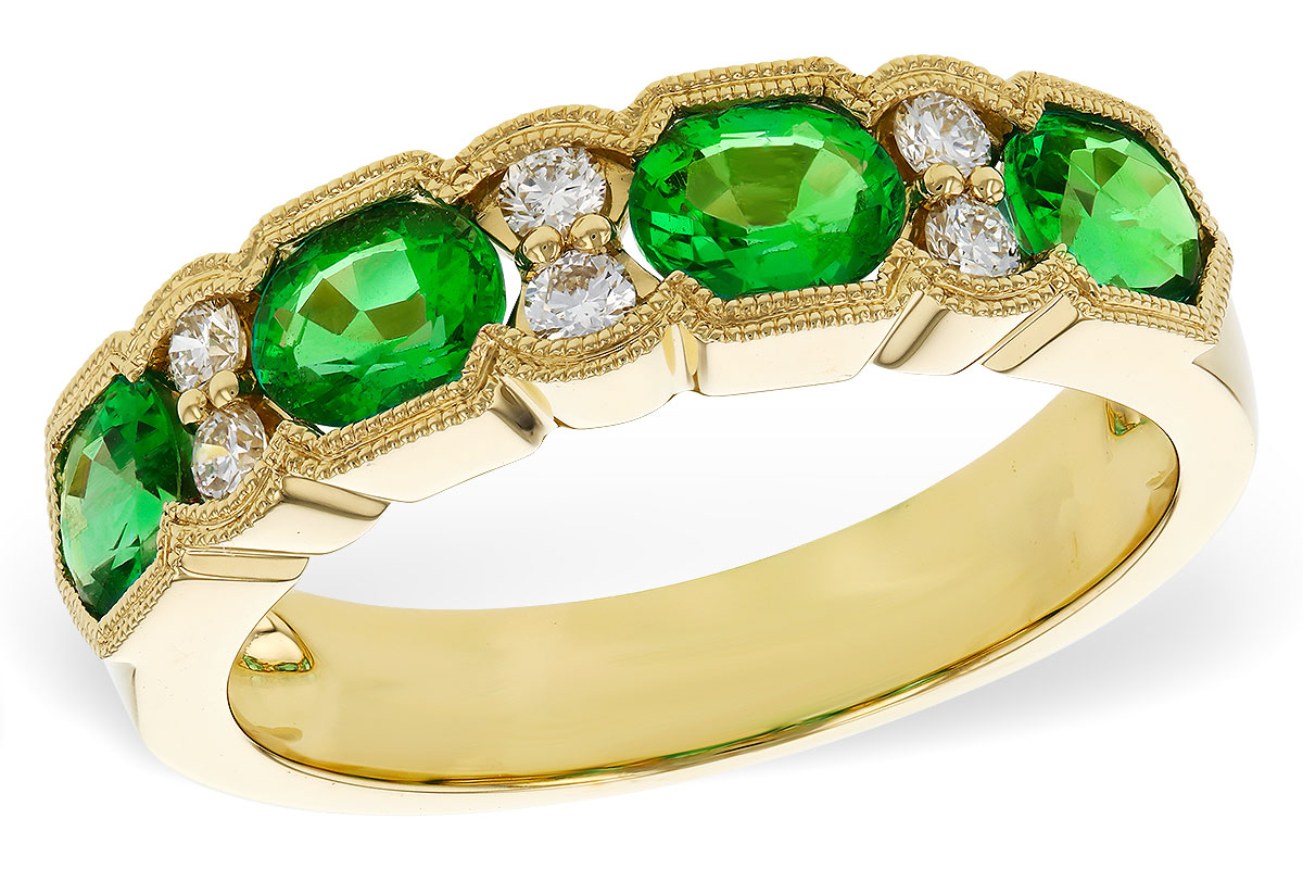 G311-16980: LDS WED RG 1.20 EMERALD 1.38 TGW (5x4MM EMER)
