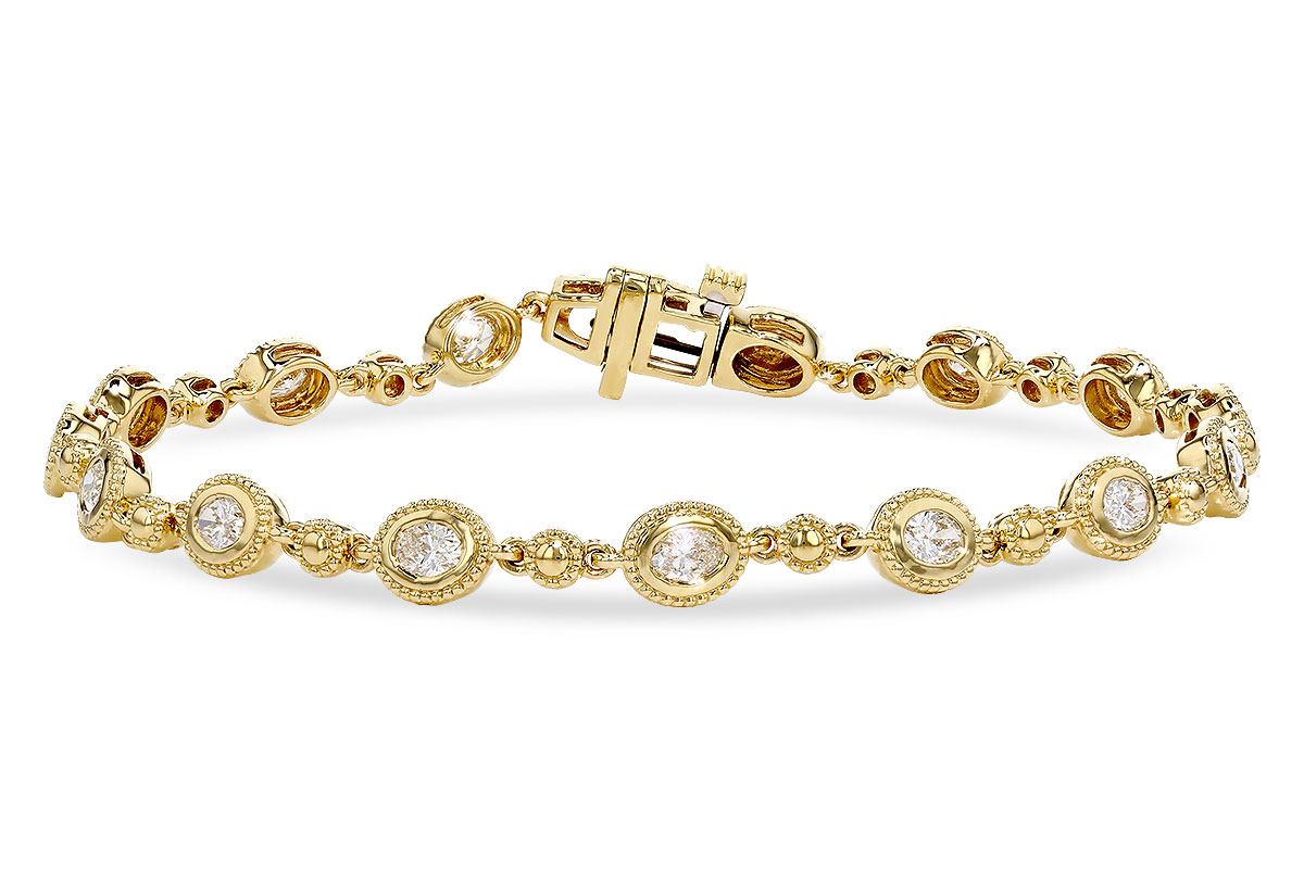 G311-16989: BRACELET 1.25 TW OVAL DIAS (7")