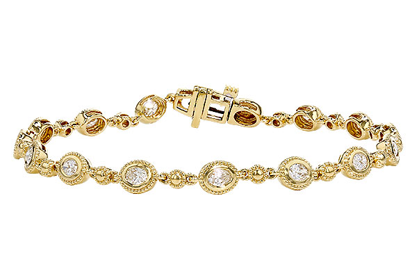 G311-16989: BRACELET 1.25 TW OVAL DIAS (7")