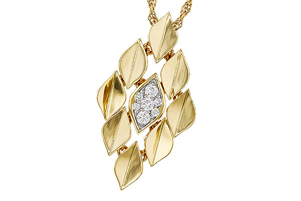 G312-00607: NECKLACE .15 TW
