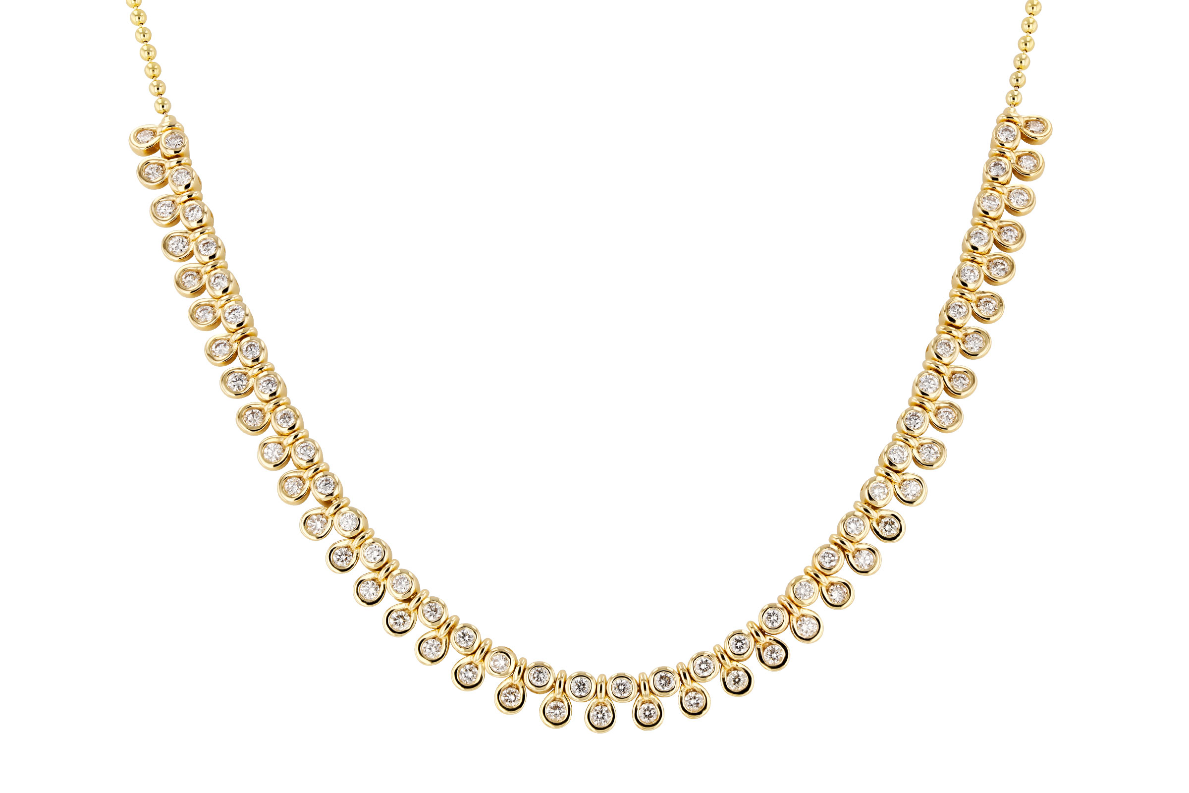 G312-02380: NECKLACE 1.50 TW (17")