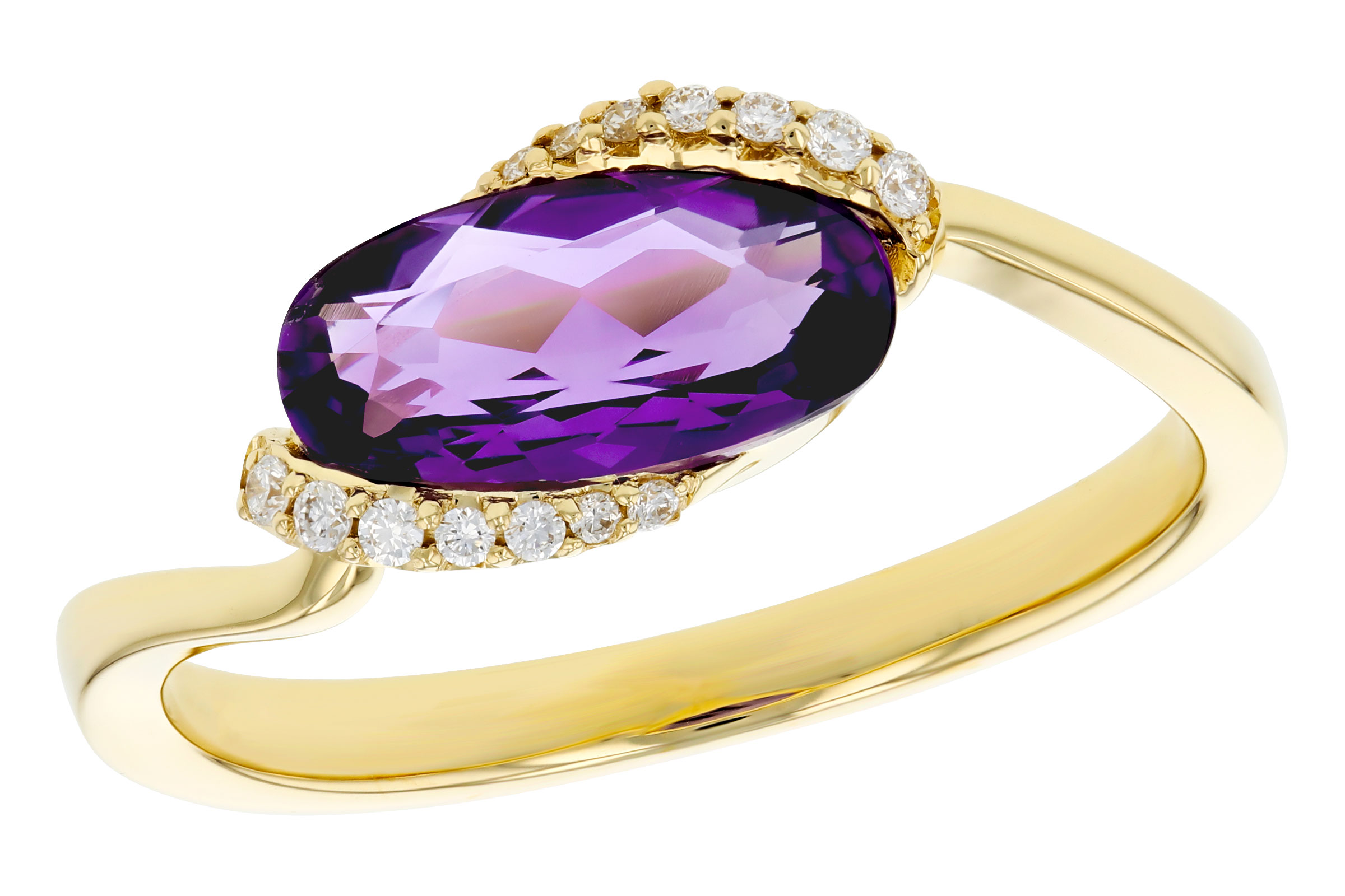 G312-02416: LDS RG 1.07 TW AMETHYST 1.13 TGW (10x5MM AMY)
