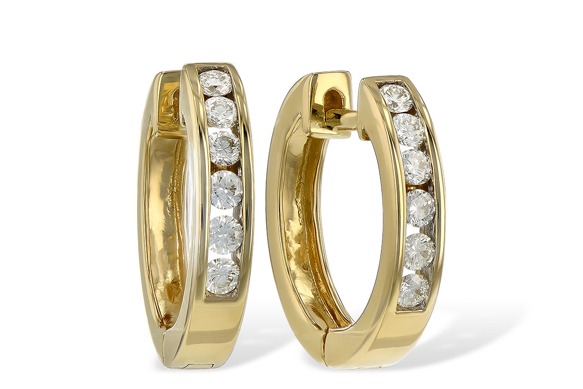 H037-47907: EARRINGS .25 TW