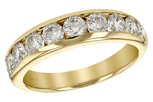 H129-33343: LDS WED RG 1.50 TW (10 STONES)