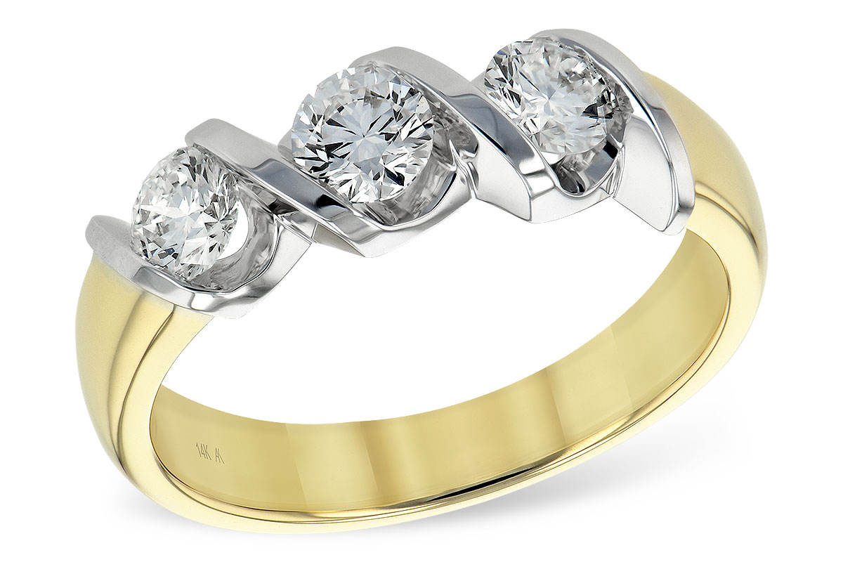 H129-34198: LDS WED RG .27 BR .75 TW