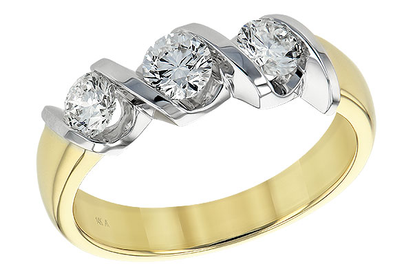 H129-34198: LDS WED RG .27 BR .75 TW