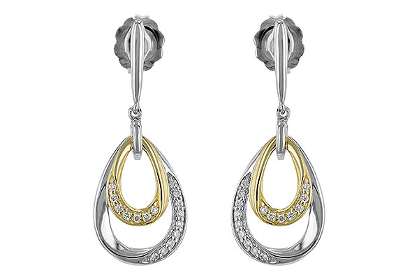 H225-69689: EARRINGS .12 TW
