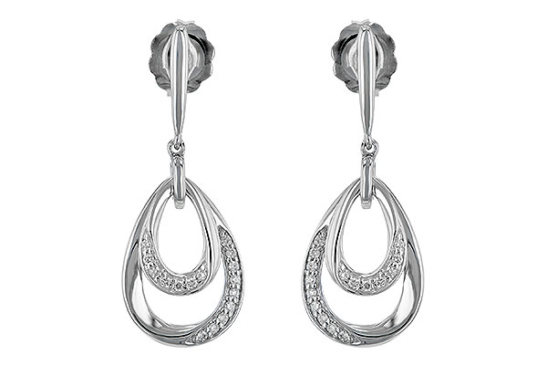 H225-69689: EARRINGS .12 TW