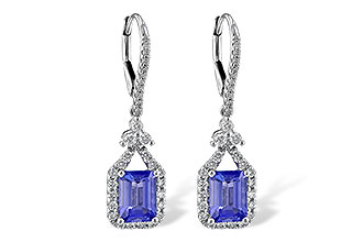 H226-55143: EARR 1.60 TW TANZANITE 2.08 TGW