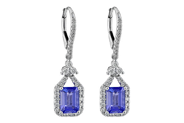 H226-55143: EARR 1.60 TW TANZANITE 2.08 TGW