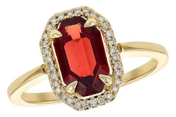 H226-60616: LDS RG 1.66 GARNET 1.75 TGW