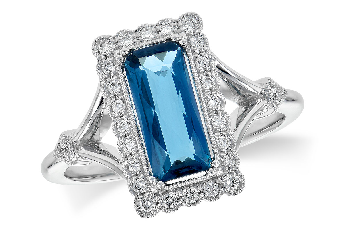 H226-60625: LDS RG 1.58 LONDON BLUE TOPAZ 1.75 TGW