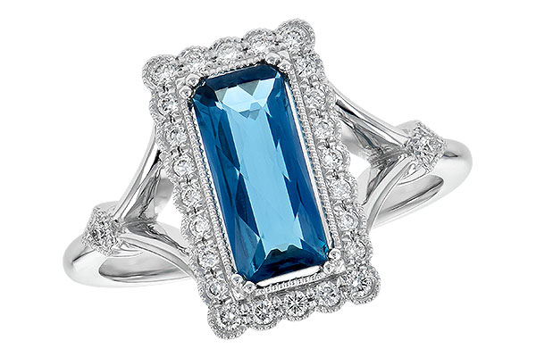 H226-60625: LDS RG 1.58 LONDON BLUE TOPAZ 1.75 TGW