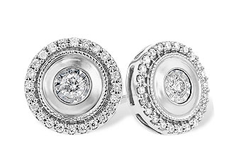 H309-28780: EARRINGS .30 TW