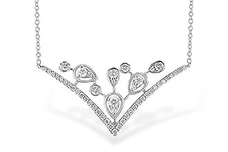 H309-31480: NECKLACE .45 TW