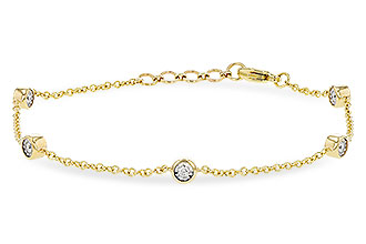 H309-35107: BRACELET .25 TW (7.25")