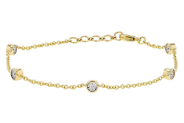 H309-35107: BRACELET .25 TW (7.25")