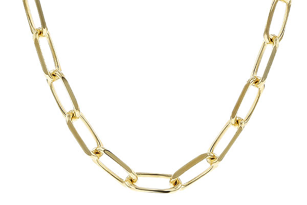H310-24243: PAPERCLIP MD (22IN, 3.10MM, 14KT, LOBSTER CLASP)