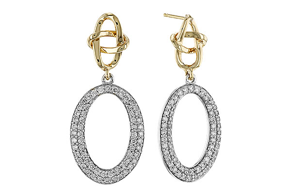 H310-26025: EARRINGS .52 TW