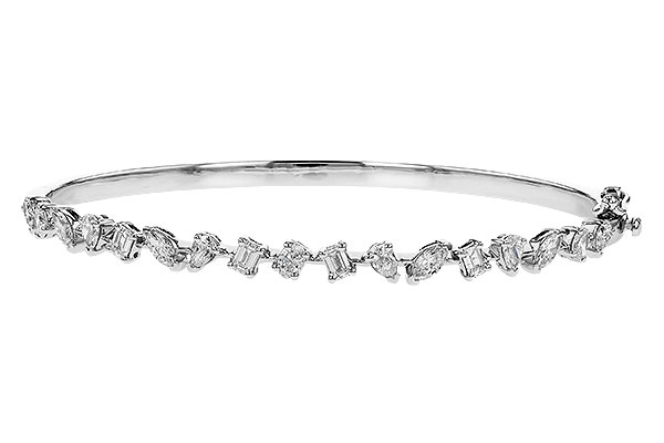 H310-26080: BANGLE 1.70 TW FANCY CUT DIAS