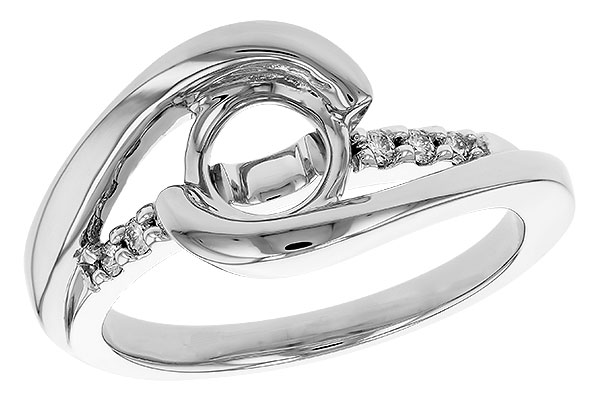 H310-26989: LDS SEMI DIA RG .09 TW (FOR 1CT BR)