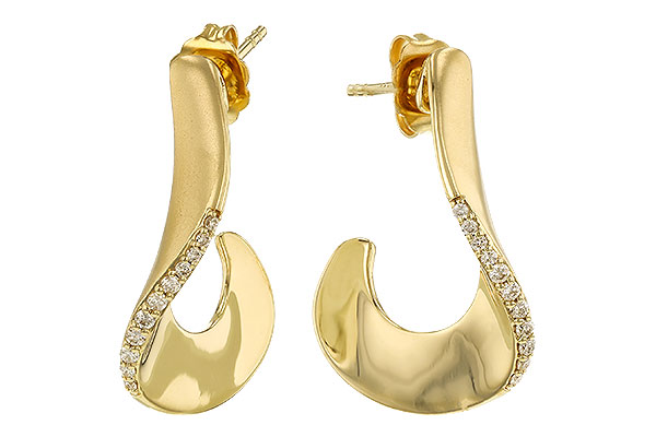 H311-09680: EARRINGS .14 TW