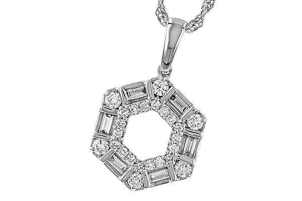 H311-10571: NECKLACE .14 TW BAG .50 TW